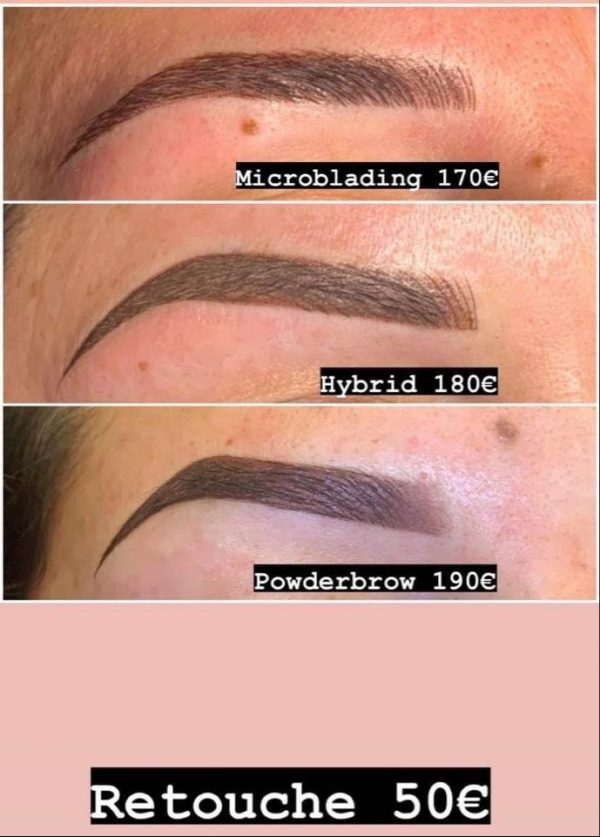 Microblading Maquillage permanent Le Studio Beauté